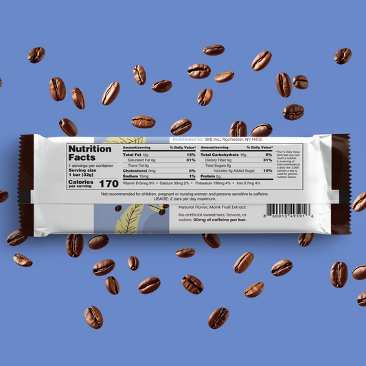 Moka Coffee Bean Bar - Caramel Cappuccino 12 Pack