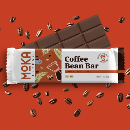 Moka Coffee Bean Bar - Dark Roast 12 Pack