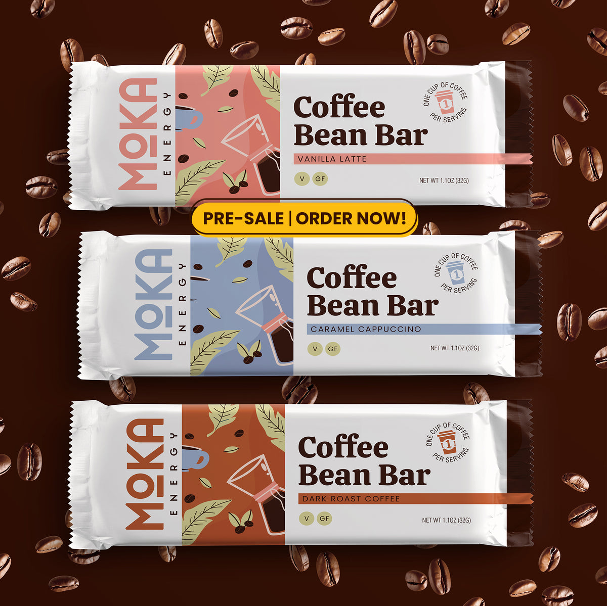 Quacker Moka The Moka Variety Pack – Moka Energy